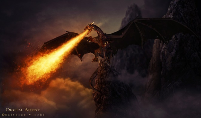 Image: Fire Breathing Dragon
