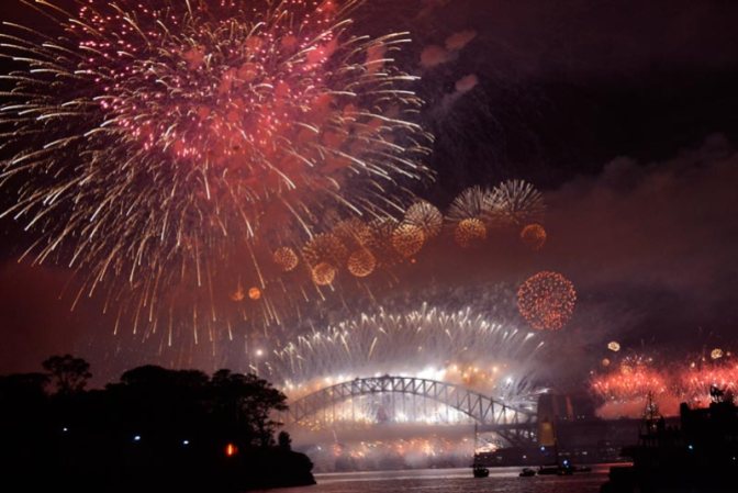 Image: Sydney Harbour Fireworks 2013