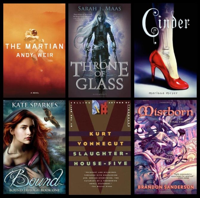 Book Covers: Favourite Books Read in 2015