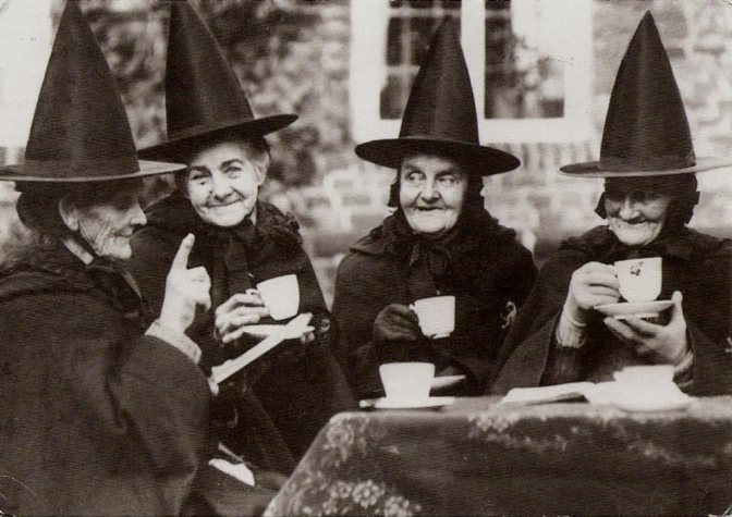 Image: Witch Party Postcard
