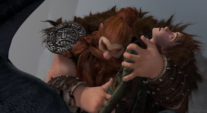 Image: Stoick and Hiccup from How to Train Your Dragon