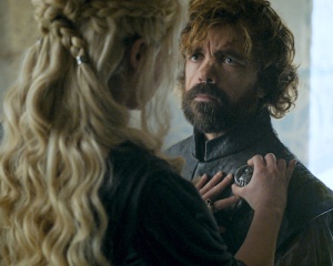 Image: Tyrion and Daenerys