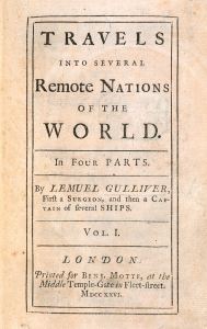 TItle Page: Gulliver's Travels