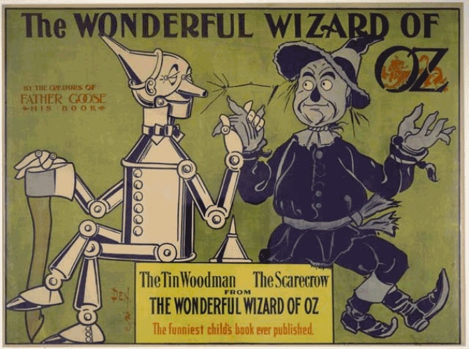 Poster for The Wonderful Wizard of Oz, 1900