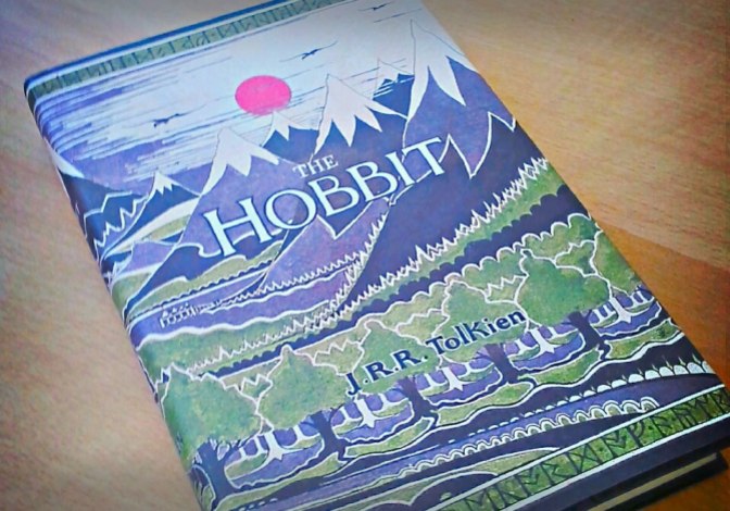Book Cover: The Hobbit, based on original dust jacket