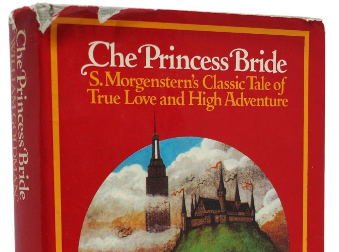 Image: hardcover first edition of The Princess Bride