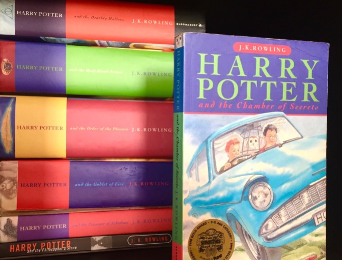 Image: Harry Potter Series with Chamber of Secrets 1998 Paperback Featured