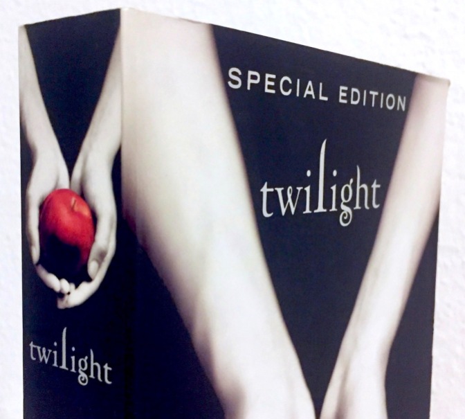Image: paperback copy of Twilight