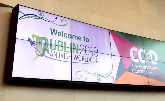 Welcome to Dublin 2019 sign